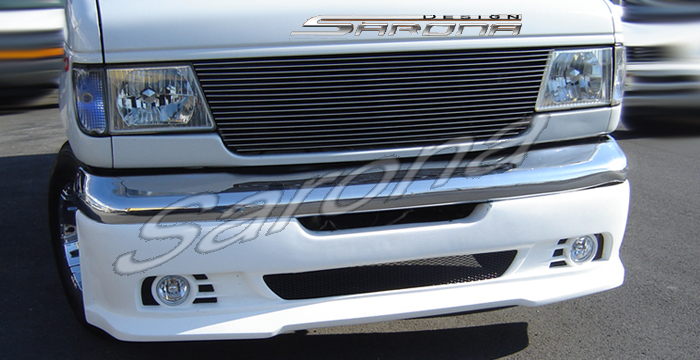 Custom Ford Econoline Van Front Bumper  All Styles Front Lip/Splitter (1992 - 2007) - $450.00 (Manufacturer Sarona, Part #FD-002-FA)